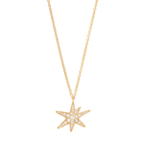 OLE LYNGGAARD Funky Stars Halskette