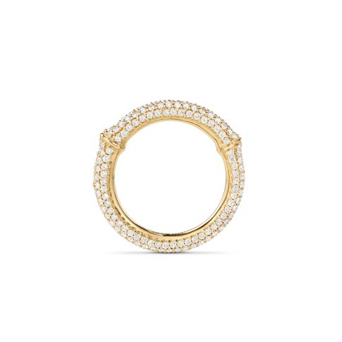 Ole Lynggaard Nature Ring IV Pavé - Front