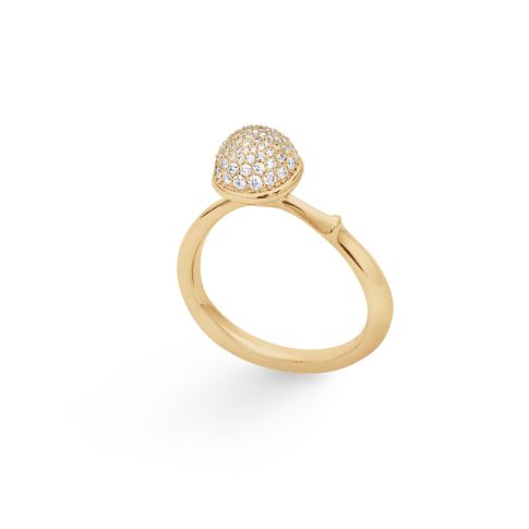Ole Lynggaard Lotus Ring Medium - Front