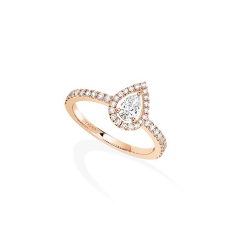 Messika Ring Diamant Roségold Joy Diamant Tropfenschliff 0.25 ct. – Front
